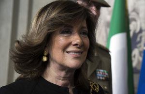 Maria Elisabetta Alberti, coniugata Casellati, è una politica italiana, dal 24 marzo 2018 presidente del Senato della Repubblica nella XVIII legislatura.